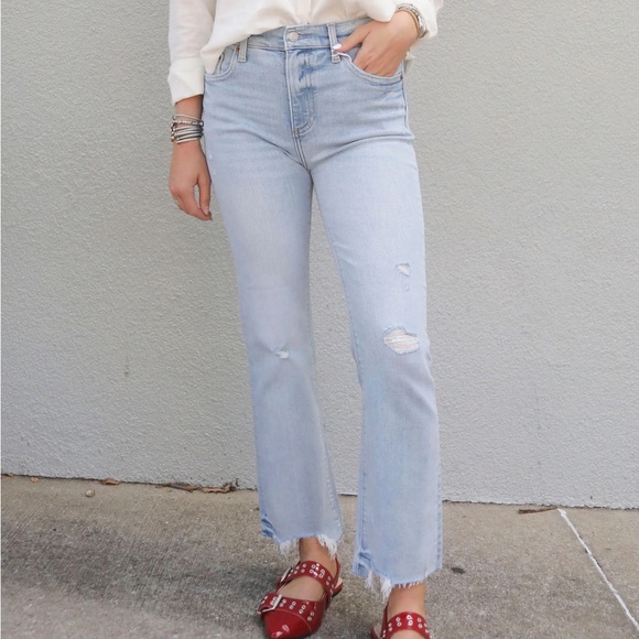 pistola Denim - Pistola Lennon High Rise Boot Jean in Summit Distressed Wash